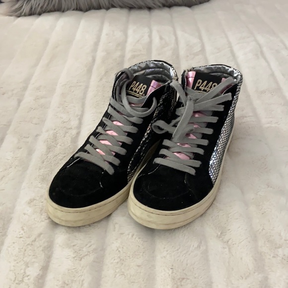P448 Shoes - P448 hi top sneakers excellent condition